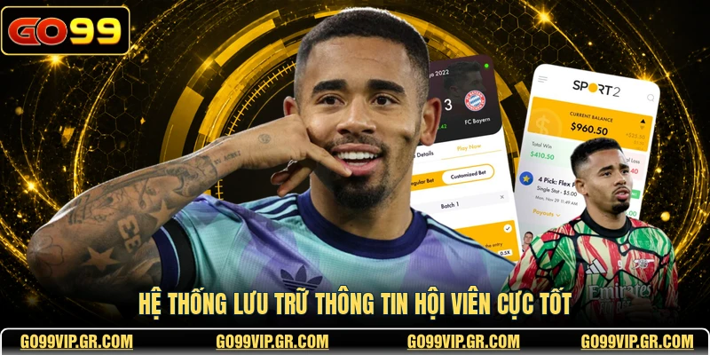 Hệ thống lưu trữ thông tin hội viên cực tốt